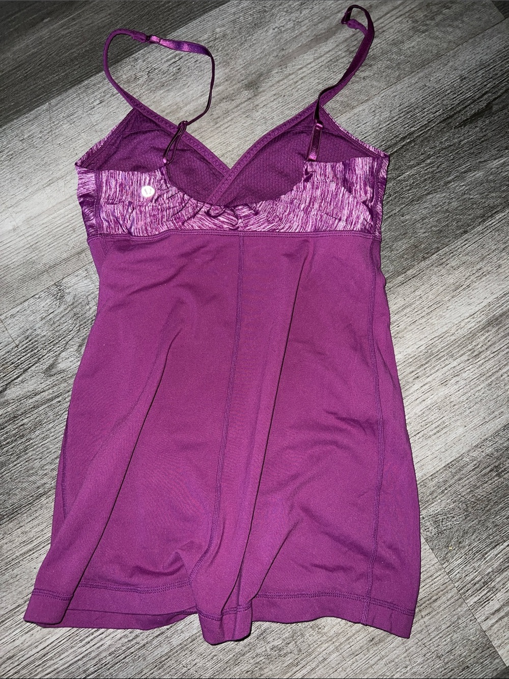 Lululemon Athletica Plum Purple Spaghetti-Strap Camisole Top - Picture 3 of 4